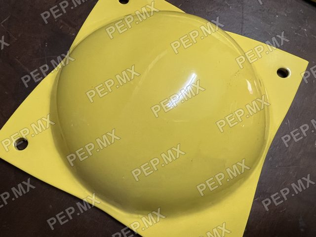 Pieza recubierta en Amarillo Focal Ext 311-48 PEP.MX
