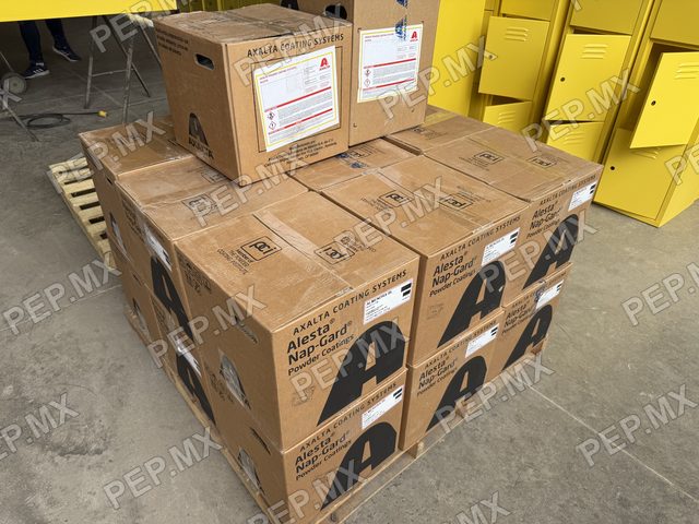 Cajas Axalta Amarillo 354-01 Focal Gofrado PEP.MX
