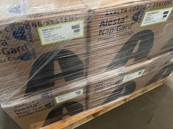 Tarima de Oxford Ext Gris 314-13 en caja 25 kg